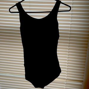 Black womens leotard